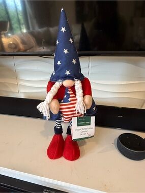 Essentials Patriotic Gnome in Red, White & Blue